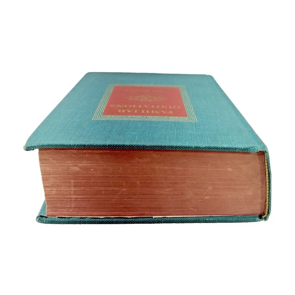 Familiar Quotations by John Bartlett Vintage 1955 Hardback 10th Printing